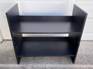 Photo of free Shoe Racks (2), Black, Stackable (near the Cupertino Library)