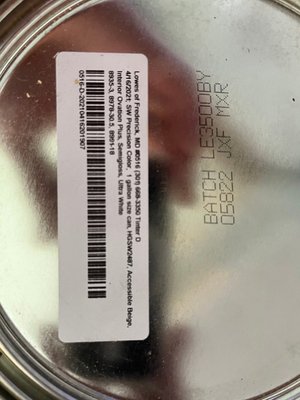 Photo of free 1 Gallon Beige Semi-Gloss Paint (New Market, Md Lake Linganore)