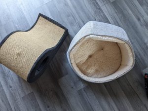 Photo of free Cat bed and scratch unit (North Bretton)