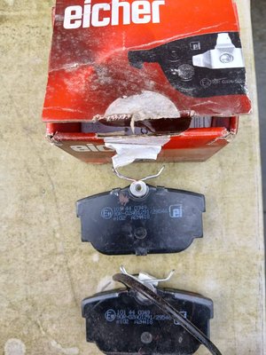 Photo of free Brake pads (Rydon Park EX2)
