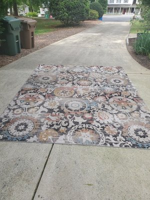 Photo of free 8x10 area rug (Cary, NW Maynard Area)