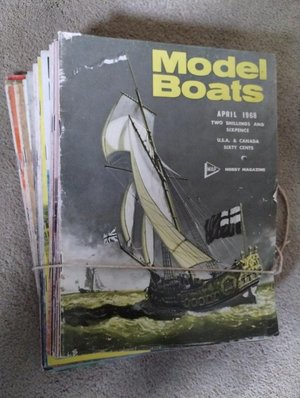 Photo of free Model Boats magazines -vintage (Rayleigh SS6, Eastwood side)