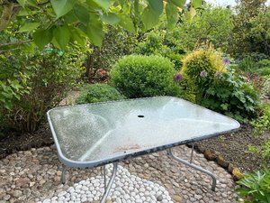 Photo of free Garden table (Stanley Common DE7)