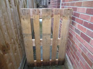 Photo of free Wooden Pallets - Three (Holland-on-Sea CO15)