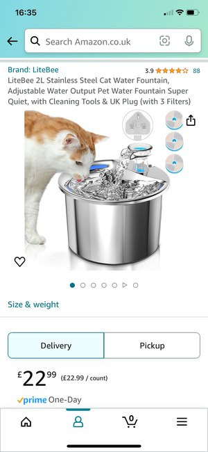 Photo of free Cat water fountain pls see details (Haworth BD22)