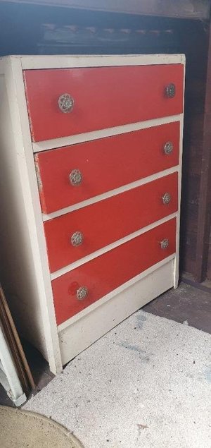 Photo of free Small chest of drawers (Cromford DE4)