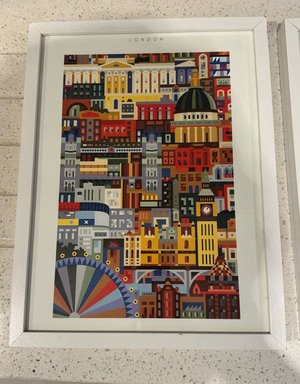 Photo of free Two framed London prints (Oval SW9)
