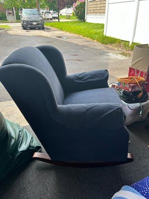 Photo of free Rocking Chair Upholstered (West Watertown, MA)