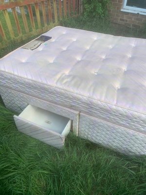 Photo of free Slumberland divan bed with storage (Benhall GL51)