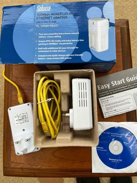 Photo of free two Solway home networking plugs (Scunthorpe DN15)