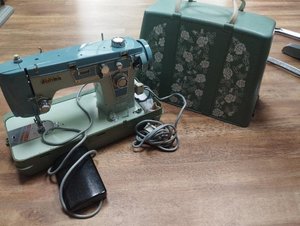 Photo of free Jones electric sewing machine (Hawk Green SK6)
