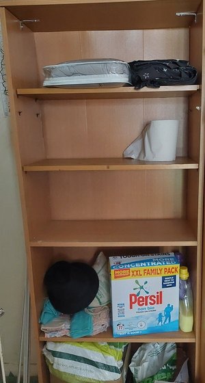 Photo of free Tall wod shelves (OX3)