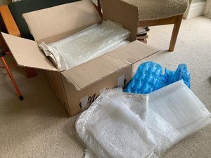 Photo of free Large box of packaging material (Odd Down)