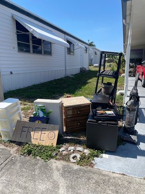 Photo of free Misc. household goods + furniture (33778)