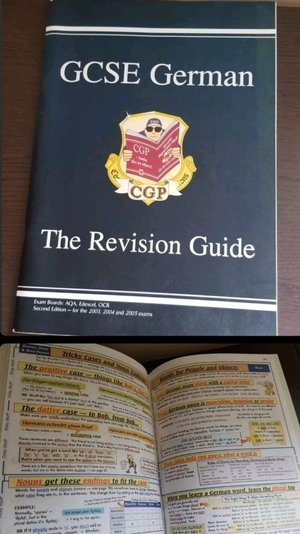 Photo of free GCSE German revision guide (Gloucester)