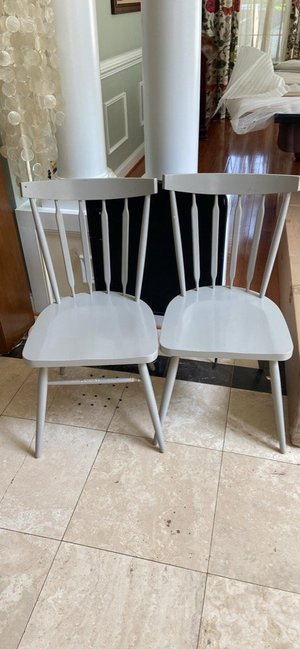 Photo of free crate & barrell dining chairs (Annandale, VA)