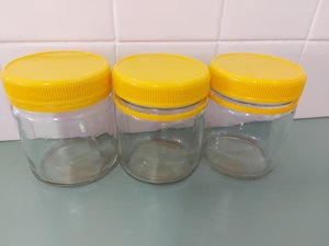 Photo of free Glass jars with plastic lids (Hurstville)