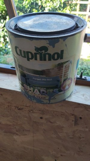 Photo of free curprinol shades "forget me not" outdoor paint (West Wickham BR4)