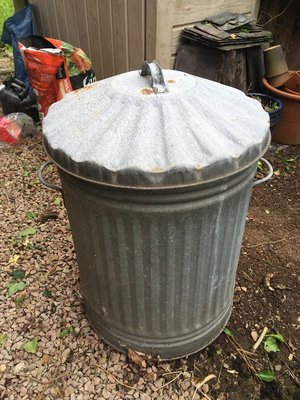 Photo of free Metal dustbin (Malvern WR14)