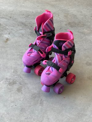 Photo of free Beginner roller skates size 12t-2 (Southwest St Louis County)