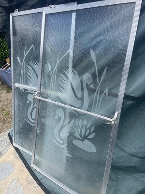 Photo of free Vintage Glass Shower Doors (North Hollywood, CA)
