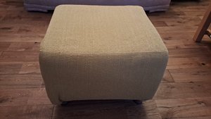 Photo of free Fabric footstool (New Malden KT3)