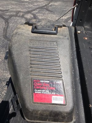 Photo of free Chainsaw Case - Case Only (Kilgor & Westnedge)