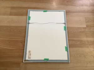 Photo of free Picture frame, glass and mat (The Glebe)
