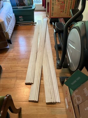 Photo of free Baseboard - used (Weaverville NC)