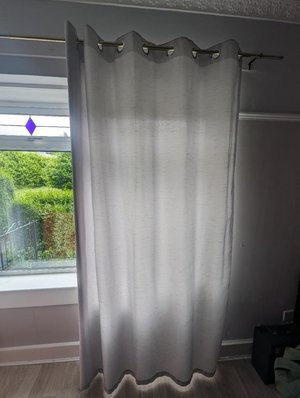 Photo of free Curtains & 2 x metal curtain poles (Glasgow Southside G43)