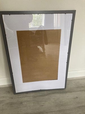 Photo of free Grey picture frame 64cm x 88cm (Clifton YO30)