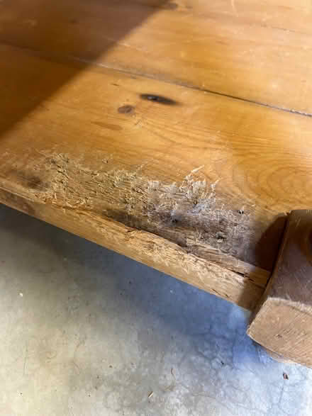 Photo of free Rustic pine coffee table (North Lafayette/Pleasant Hill)