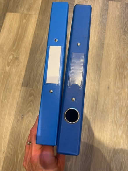 Photo of free 2 x ring binder (Stapleton BS16)