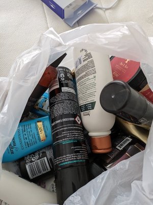 Photo of free Shampoo, conditioner, hairspray, heat protection etc (Bramley LS13)