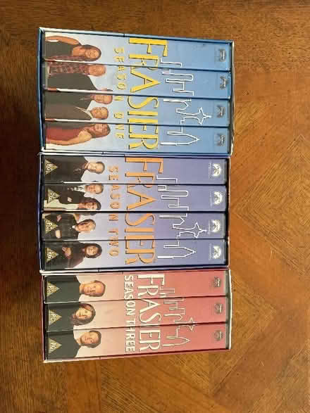 Photo of free Frasier 3 seasons VHS tapes (Upper Wolvercote OX2)