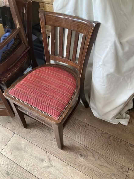 Photo of free assorted dining chairs (Burgess Park SE5)
