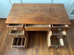 Photo of free Wooden student desk (Cotati west of 101)