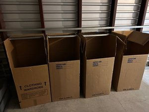 Photo of free 4 Wardrobe Moving Boxes (Anaheim Hills)