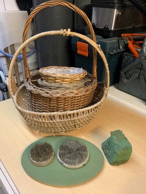 Photo of free Baskets and Flower Arranging Items (Steyning BN44)