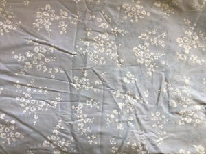 Photo of free Cal King aqua-green duvet cover (Above downtown)