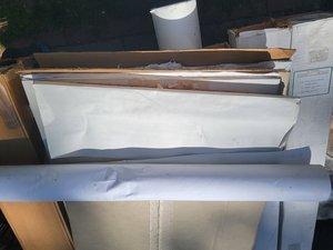 Photo of free White roll and large sheet paper (near downtown Littleton)