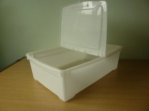 Photo of free 4 white under-bed storage boxes (Congleton CW12)