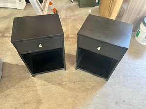 Photo of free IKEA -ish bedside tables (Sports park)