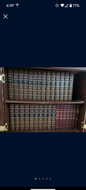 Photo of free Vintage Encyclopedia Britannica set (Pecos and Robindale)