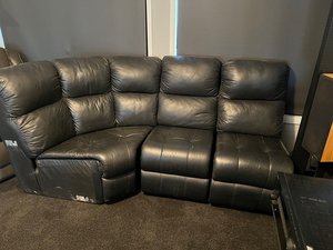 Photo of free Leather lounge furniture (Beach haven)