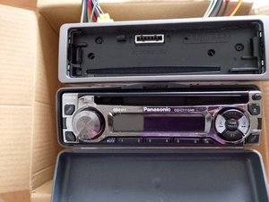 Photo of free Panasonic car radio/CD player (Southdown BA2)