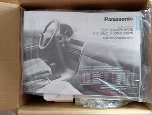 Photo of free Panasonic car radio/CD player (Southdown BA2)