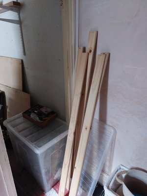 Photo of free Wooden slats x 6 (Roath CF24)