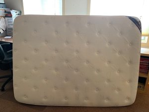 Photo of free Full size mattress (outside Crawfordsville, IN)