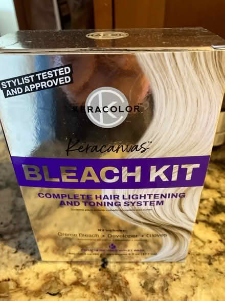 Photo of free Hair Bleach kit (Sunnyvale near Ortega Park)